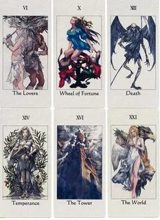 tactics ogre let us cling together tarot cards in-game - Goo