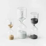 Amazon.com Set of 3 Sand Hourglass Timers, 5, 15 & 30 Mi