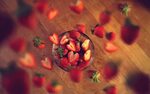 dainty, Strawberry, Fruits, Delicious Wallpapers HD / Deskto