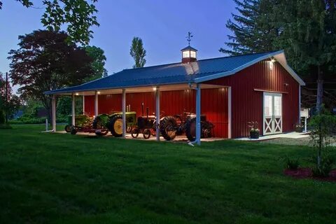 Chris' Garage - Morton Buildings - 3820 Barn house kits, Diy