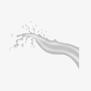Spilled Milk Splash Illustration, Spilled Liquid, Delicious 