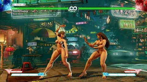 Street Fighter V Chun-Li Nude Mod Takes to The Streets - San