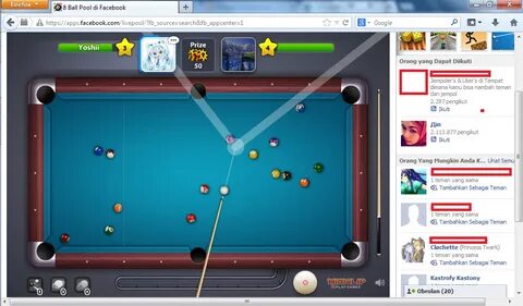 The Work of My Hand BahtiarAziz: Cheat 8 Ball Pool Line Guid