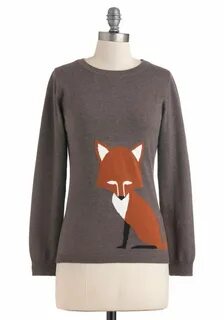 Just the Fox, Ma'am Sweater by Sugarhill Boutique - Mid-leng