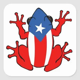 Puerto Rico - Coqui Sticker Zazzle.com in 2020 Puerto rico t