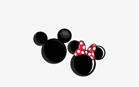 Mickey And Minnie Mouse Silhouette Collection - Mickey And M