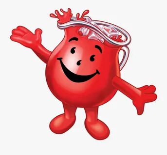 Kool-aid Man Footprints - Kool Aid Man Cartoon , Free Transp