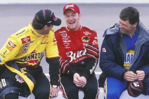 Michael Waltrip, Dale Earnhardt Jr., Steve Park - Michael Wa