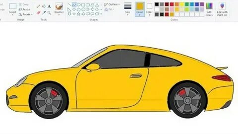 Этот парень рисует автомобили в Microsoft Paint, и они выгля