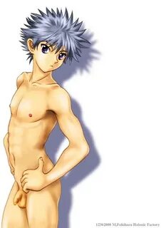 Xbooru - 1boy hunter x hunter killua male male only nude yao