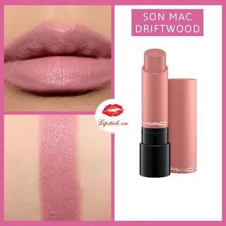 Son MAC Driftwood Màu Hồng Nude - Dòng Liptensity Lipstick.v