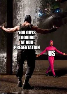 Bane vs. Pink guy Memes - Imgflip