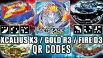 Golden Beyblade Barcodes / List Of Hasbro Beyblade Burst App