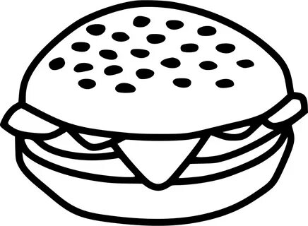 Burger Comments Clipart - Full Size Clipart (#2960812) - Pin