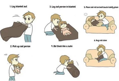 How To Care For A Sad Person Comic - Muza's Site