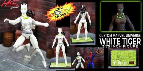 Next in my Marvel Universe custom action figures is White Ti