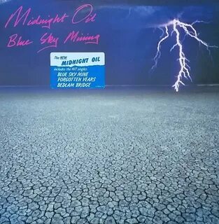 Midnight Oil "Blue Sky Mining" Виниловые пластинки на Vinyl.