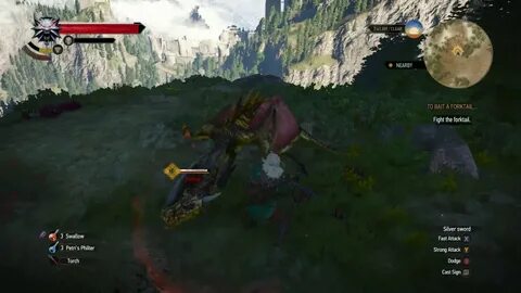 Witcher 3 Wild Hunt Defeat the Forktail to Bait a Forktail Q