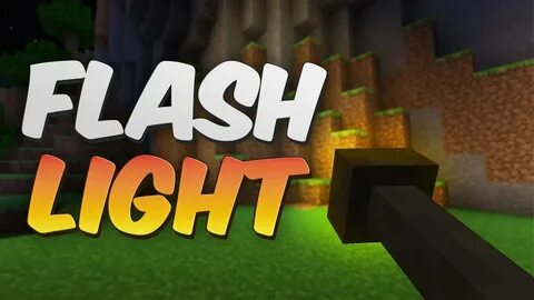 Realistic Flashlight in Minecraft - Flashlight Mod Showcase 