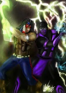 Rain vs. Nightwolf by Blackknight1987 on DeviantArt Mortal k