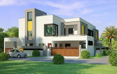 Amazing modern house Village house design, Simple house desi