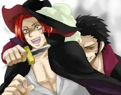 One Piece ♡ Yaoi в Твиттере: "jajajajajXD ( mihawk x shanks 