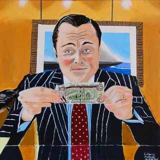 Wolf Of Wall Street Painting at PaintingValley.com Explore c