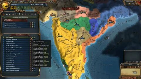 Let's Play Europa Universalis 4 - India! Vijayanagar - Part 