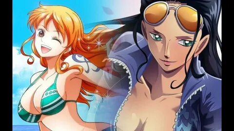 Flowers Of The Sea.Nami and Nico Robin.Dragon Ball Z vs One 