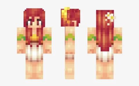 Red Hair Goddess Minecraft Skin Mc Skins, Goddess Hairstyles