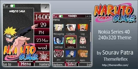 Naruto theme for Nokia 40s 240 × 320 - ThemeReflex