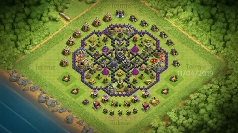 Clash Of Clans Town Hall 9 Base Layout