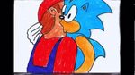 Mario and sonic kissing, but slowed down - YouTube