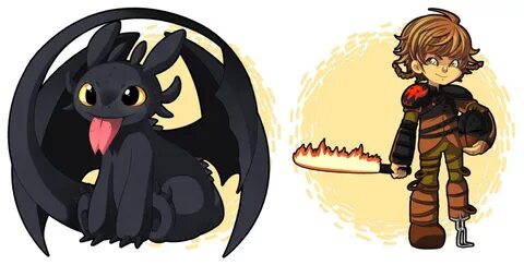 Toothless and Hiccup How to train your dragon, Toothless, Hi