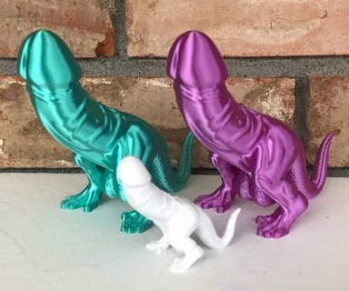 3D Printed Dickasaurus Statue