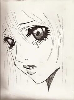 Dibujos Imagenes De Animes Tristes - canvas-bite