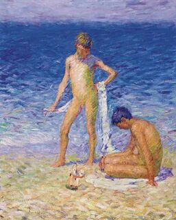 File:John Peter Russell - Boys on the Beach, Belle Ile.jpg -