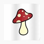 "Mushroom" Poster by http-avocadomom Redbubble