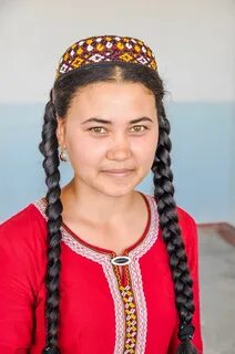 Merv, Turkmenistan, Long Braids, Girl Body, Beauty Videos, Beauty Photograp...