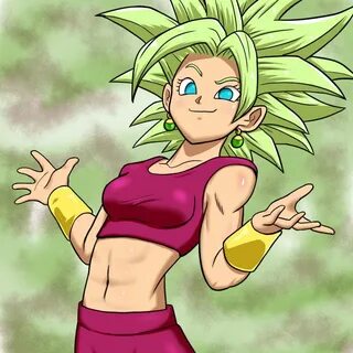 Kefla Shrug by hhwfour Dragon Ball