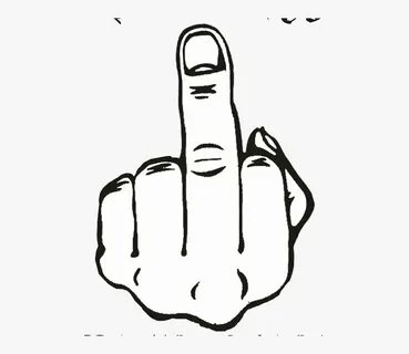 Middle Finger Clipart Transparent / Middle finger up hand ge