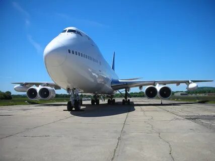 Boeing 747 exterior Aces High Aviation Filming