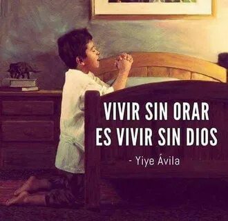 Vivir sin orar es vivir sin Dios Never lose hope, Lost hope,