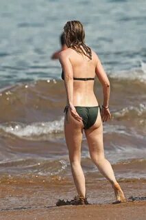 ELLEN POMPEO in Bikini at a Beach in Maui - HawtCelebs