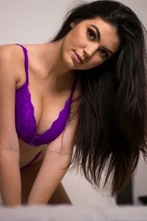 Mikaela Pascal Sexy Purple Bra Onlyfans Set Leaked - Celebs 