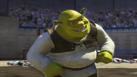 Shrek 2000% speed but when Shrek smiles it's normal speed an