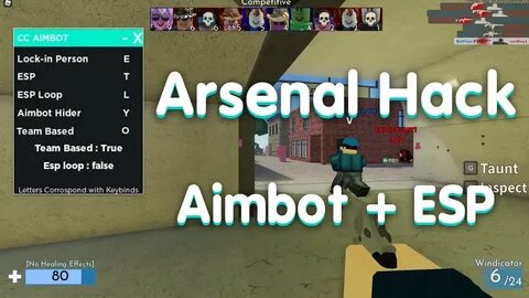 Обзор и Скачать Arsenal Roblox Aimbot and ESP Arsenal Hack/S