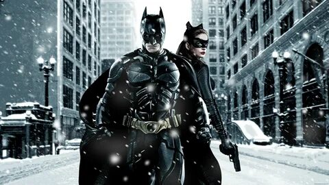 Batman and Catwoman HD Wallpaper