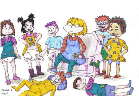 Rugrats not so grown up by timebaby3 on DeviantArt