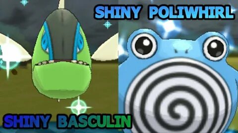 Shiny Basculin and Shiny Poliwhirl - 20 mintues Chain Fishin